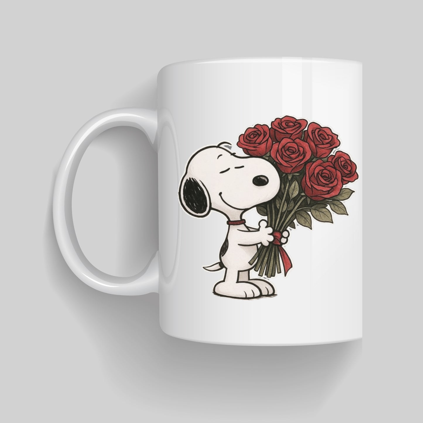 Snoopy Love & You Are My Rainbow Mug