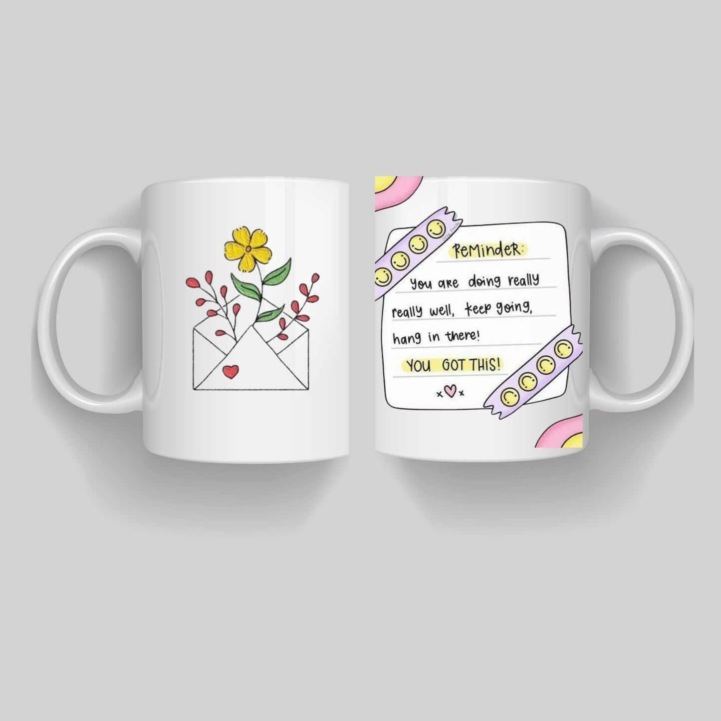 Positive Reminder Mug for Daily Inspiration Self-Love