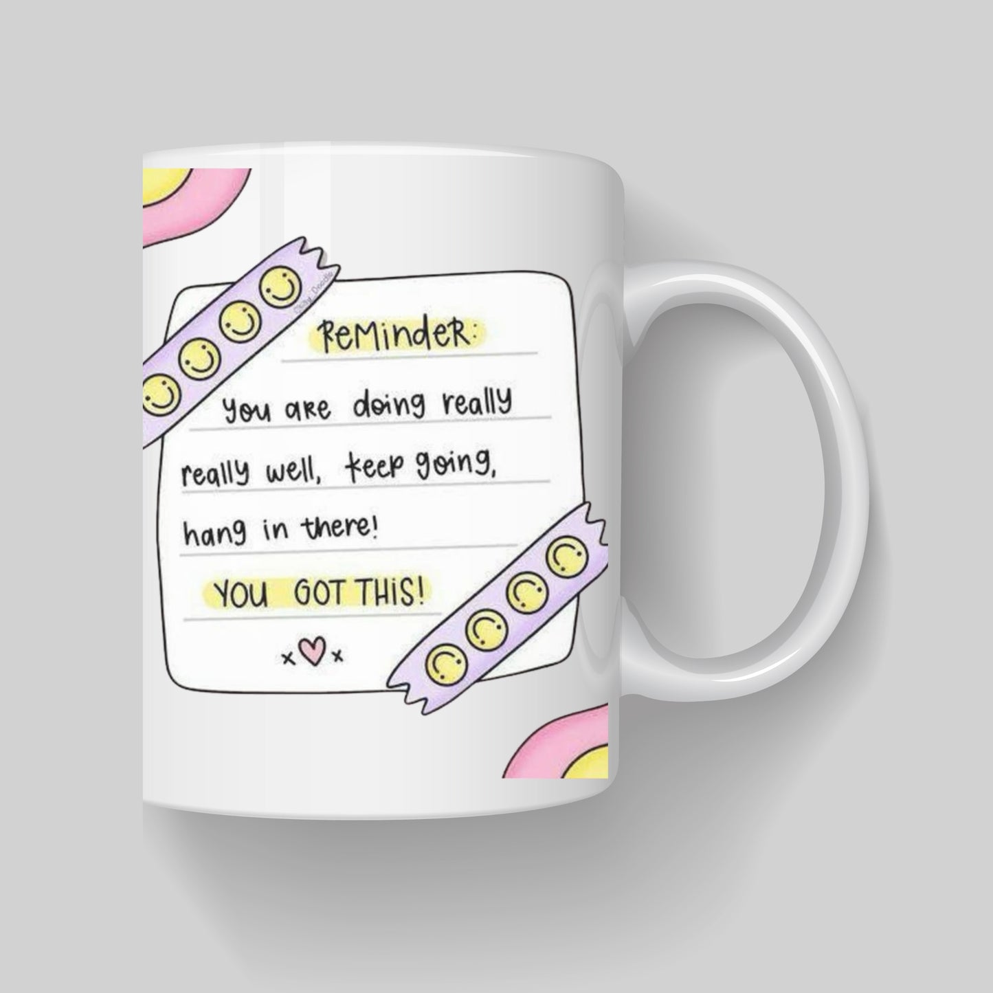 Positive Reminder Mug for Daily Inspiration Self-Love