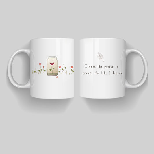 Create the Life You Desire Coffee Mug