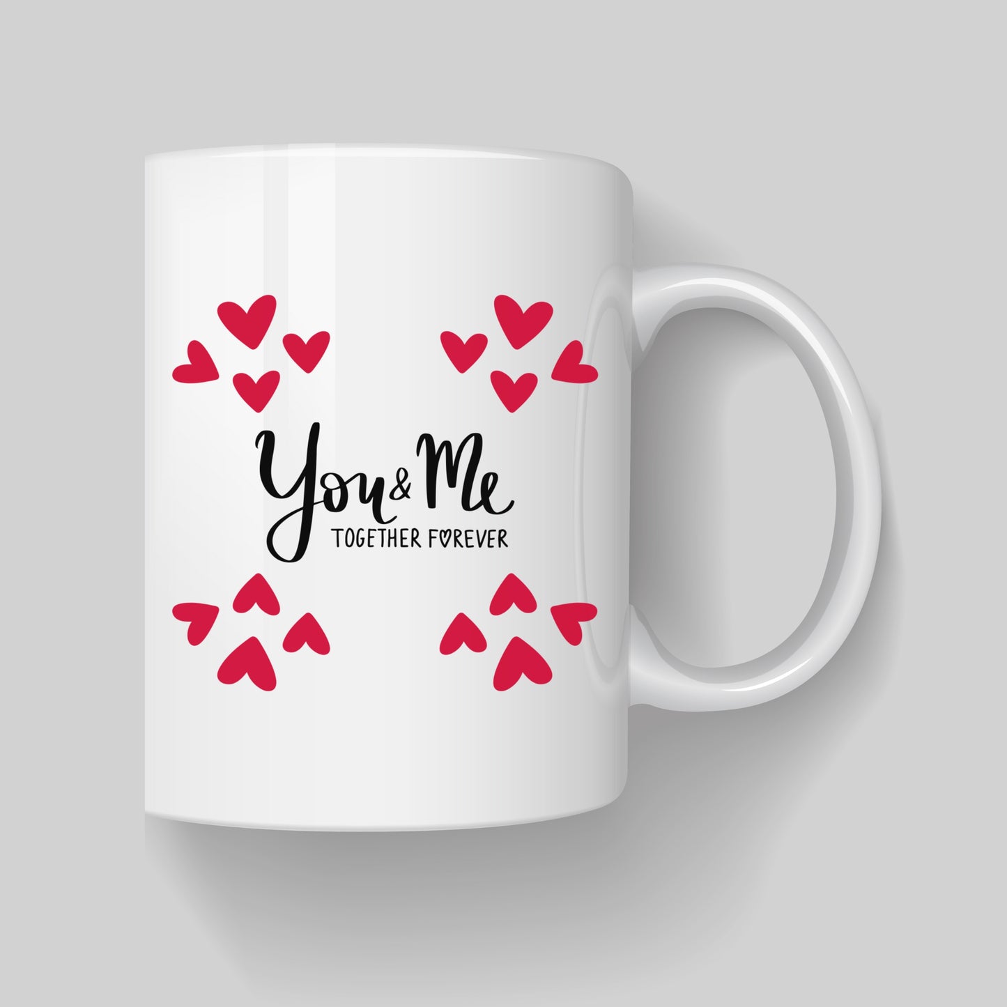You & Me Together Forever Couple Coffee Mug