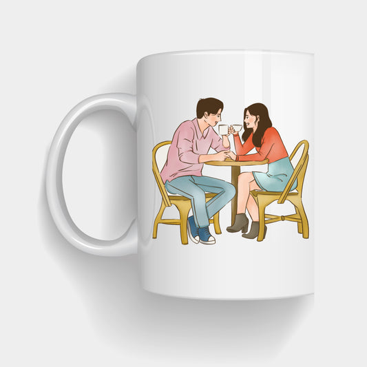 You & Me Together Forever Couple Coffee Mug