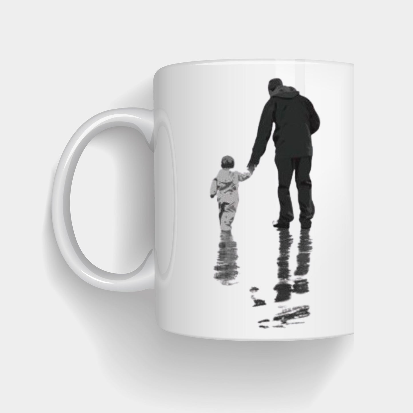 “Father and Child Quote Ceramic Coffee Mug
