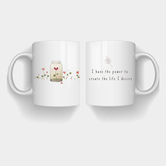 Create the Life You Desire Coffee Mug